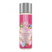 Смазка на водной основе Candy Shop Cotton Candy с ароматом сладкой ваты - 60 мл. - System JO - купить с доставкой в Северске