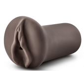 Коричневый мастубратор-вагина Nicole s Kitty - Blush Novelties - в Северске купить с доставкой