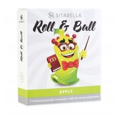 Стимулирующий презерватив-насадка Roll   Ball Apple - Sitabella - купить с доставкой в Северске