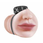 Мастурбатор-ротик с виброкольцом Satisfaction Beloved - Lola Games - в Северске купить с доставкой