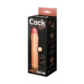 Телесная насадка-удлинитель из неоскин - 19,5 см. - LOVETOY (А-Полимер) - в Северске купить с доставкой