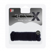 Чёрная веревка для связывания BONDX LOVE ROPE - 5 м. - Dream Toys - купить с доставкой в Северске