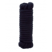 Чёрная веревка для связывания BONDX LOVE ROPE - 5 м. - Dream Toys - купить с доставкой в Северске