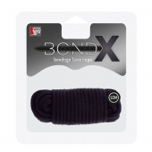 Черная веревка для связывания BONDX LOVE ROPE - 10 м. - Dream Toys - купить с доставкой в Северске