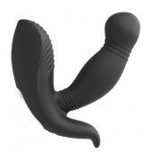 Черный вибромассажер простаты PROSTATE HERO - Dream Toys - в Северске купить с доставкой