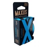 Классические презервативы в железном кейсе MAXUS Classic - 3 шт. - Maxus - купить с доставкой в Северске