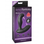 Черный массажер простаты Electro Stim Prostate Vibe с электростимуляцией - 13,3 см. - Pipedream - купить с доставкой в Северске