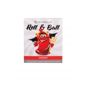 Стимулирующий презерватив-насадка Roll   Ball Cherry - Sitabella - купить с доставкой в Северске