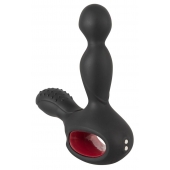 Черный вибромассажер простаты с нагревом и ротацией Prostate Plug - 14,5 см. - Orion - в Северске купить с доставкой
