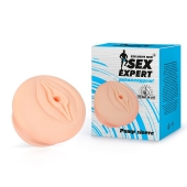 Телесная насадка-вагина на помпу - Sex Expert - в Северске купить с доставкой