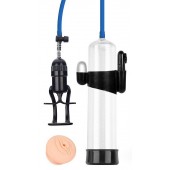 Прозрачная вакуумная вибропомпа Sex Expert с насадкой-вагиной - Sex Expert - в Северске купить с доставкой