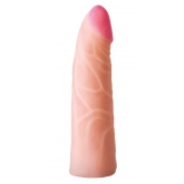 Фаллическая насадка на трусики харнесс - 17,5 см. - LOVETOY (А-Полимер) - купить с доставкой в Северске