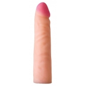 Телесная насадка на Harness с коннектором GREEN LINE - 17,5 см. - LOVETOY (А-Полимер) - купить с доставкой в Северске