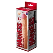 Телесная насадка на Harness с коннектором RED LINE  - 21 см. - LOVETOY (А-Полимер) - купить с доставкой в Северске