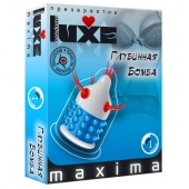 Презерватив LUXE Maxima  Глубинная бомба  - 1 шт. - Luxe - купить с доставкой в Северске