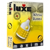 Презерватив LUXE Maxima  Желтый дьявол  - 1 шт. - Luxe - купить с доставкой в Северске
