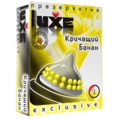 Презерватив LUXE  Exclusive  Кричащий банан  - 1 шт. - Luxe - купить с доставкой в Северске