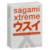 Ультратонкие презервативы Sagami Xtreme SUPERTHIN - 3 шт. - Sagami - купить с доставкой в Северске