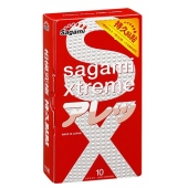 Утолщенные презервативы Sagami Xtreme Feel Long с точками - 10 шт. - Sagami - купить с доставкой в Северске
