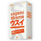 Ультратонкие презервативы Sagami Xtreme SUPERTHIN - 15 шт. - Sagami - купить с доставкой в Северске