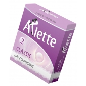 Классические презервативы Arlette Classic - 3 шт. - Arlette - купить с доставкой в Северске
