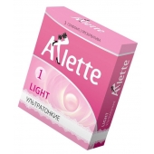 Ультратонкие презервативы Arlette Light - 3 шт. - Arlette - купить с доставкой в Северске