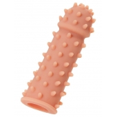 Телесная реалистичная насадка KOKOS Extreme Sleeve 03 с дополнительной стимуляцией - 12,7 см. - KOKOS - в Северске купить с доставкой