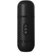 Черный вибромассажер с функцией поступательных движений Ass Thruster - Pipedream - купить с доставкой в Северске