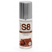 Смазка на водной основе S8 Flavored Lube со вкусом шоколада - 125 мл. - Stimul8 - купить с доставкой в Северске
