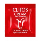 Пробник возбуждающего крема для женщин Clitos Cream - 1,5 гр. - Биоритм - купить с доставкой в Северске