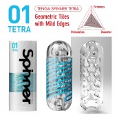 Мастурбатор SPINNER Tetra - Tenga - в Северске купить с доставкой