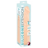 Телесная насадка-удлинитель Silicone Extension - 19 см. - Orion - в Северске купить с доставкой