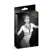 Черная упряжь на грудь Laura - Bijoux Pour Toi - купить с доставкой в Северске