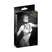Черная упряжь на грудь Julia - Bijoux Pour Toi - купить с доставкой в Северске