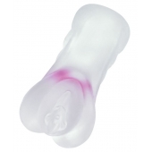 Прозрачный реалистичный мастурбатор Juicy Pussy Crystal Rose - ToyFa - в Северске купить с доставкой