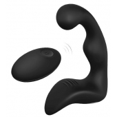 Черный вибромассажер простаты REMOTE BOOTY PLEASER - Dream Toys - в Северске купить с доставкой