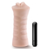 Телесный мастурбатор-ротик Angie - Blush Novelties - в Северске купить с доставкой