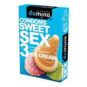 Презервативы для орального секса DOMINO Sweet Sex с ароматом мороженого - 3 шт. - Domino - купить с доставкой в Северске