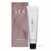 Лубрикант на водной основе Slow Sex Anal Play Gel - 30 мл. - Bijoux Indiscrets - купить с доставкой в Северске
