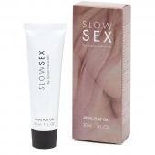 Лубрикант на водной основе Slow Sex Anal Play Gel - 30 мл. - Bijoux Indiscrets - купить с доставкой в Северске