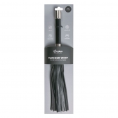 Черная плеть Easytoys Flogger With Metal Grip - 38 см. - Easy toys - купить с доставкой в Северске
