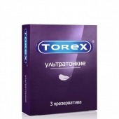 Презервативы Torex  Ультратонкие  - 3 шт. - Torex - купить с доставкой в Северске