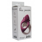 Бордовое эрекционное виброкольцо Pure Passion Midnight - Lola Games - в Северске купить с доставкой