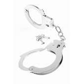 Металлические серебристые наручники Designer Metal Handcuffs - Pipedream - купить с доставкой в Северске