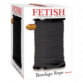 Черная веревка для связывания Bondage Rope - 60,9 м. - Pipedream - купить с доставкой в Северске