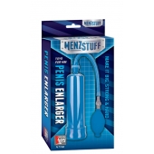 Синяя вакуумная помпа MENZSTUFF PENIS ENLARGER - Dream Toys - в Северске купить с доставкой