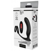Черный массажер простаты REMOTE P-PLEASER - Dream Toys - в Северске купить с доставкой