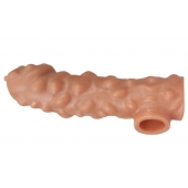 Насадка на фаллос с крупными бугорками EXTREME SLEEVE - 15,6 см. - KOKOS - в Северске купить с доставкой