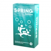 Презервативы SPRING BUBBLES с пупырышками - 12 шт. - SPRING - купить с доставкой в Северске