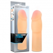 Телесная насадка-удлинитель на пенис PERFORMANCE 1.5INCH COCK XTENDER - 16 см. - Blush Novelties - в Северске купить с доставкой